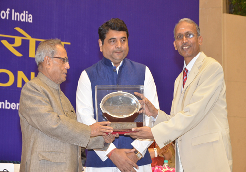 Award for Second best House Magazine in Hindi 'Sugandh'

